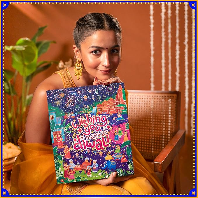 Phool Diwali Dazzle Gift Box 2025 | 13 Premium Festive Items | Luxury Diwali Hamper for Family, Friends & Corporate Gifting