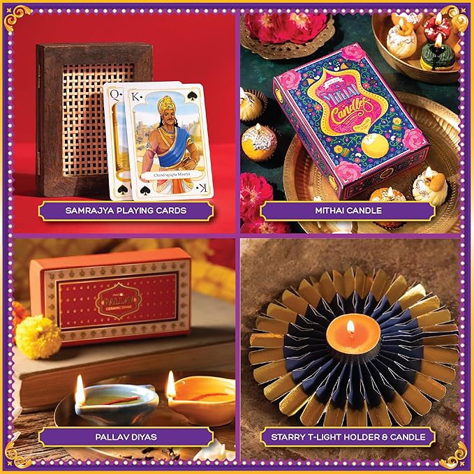 Phool Diwali Dazzle Gift Box 2025 | 13 Premium Festive Items | Luxury Diwali Hamper for Family, Friends & Corporate Gifting