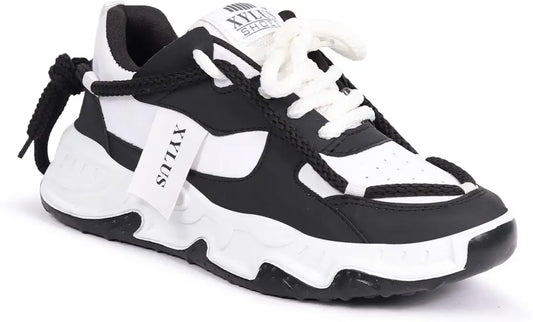 Cruiser Sneaker for Men | Lightweight & Comfortable | Stylish Lace-Up Casual Footwear with Cushioned Insole | Perfect for Versatile Outfits (2648)