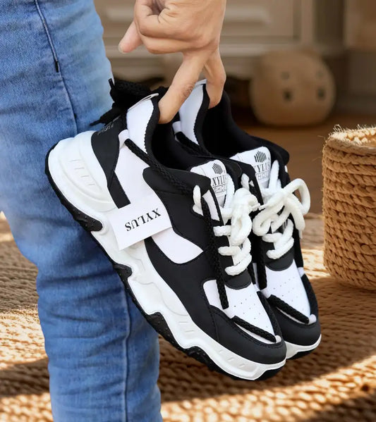 Cruiser Sneaker for Men | Lightweight & Comfortable | Stylish Lace-Up Casual Footwear with Cushioned Insole | Perfect for Versatile Outfits (2648)